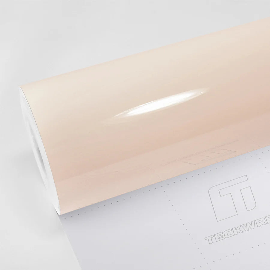 Almond White Gloss Color PPF | Car Paint Protection Film (CPX303)