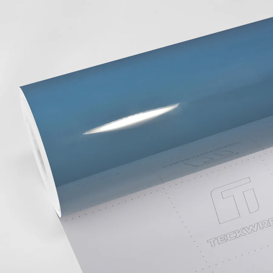 Porcelain Blue Gloss Color PPF | Car Paint Protection Film (CPX310)