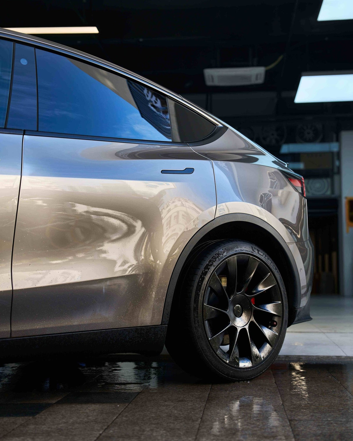 Lustrous Silver Metallic PPF | Deep Gloss Paint Protection Film (CPX407)