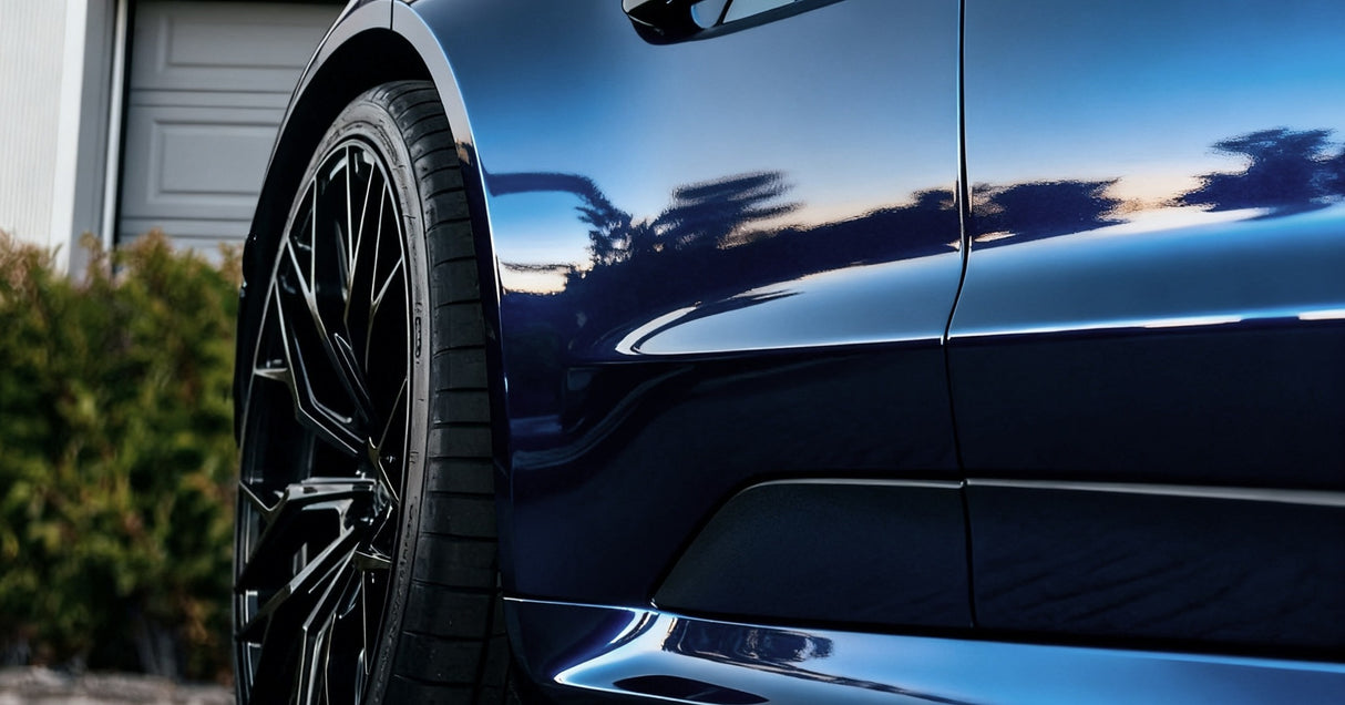 Abyss Blue Metallic PPF | Deep Sapphire Gloss Paint Protection Film (CPX417)