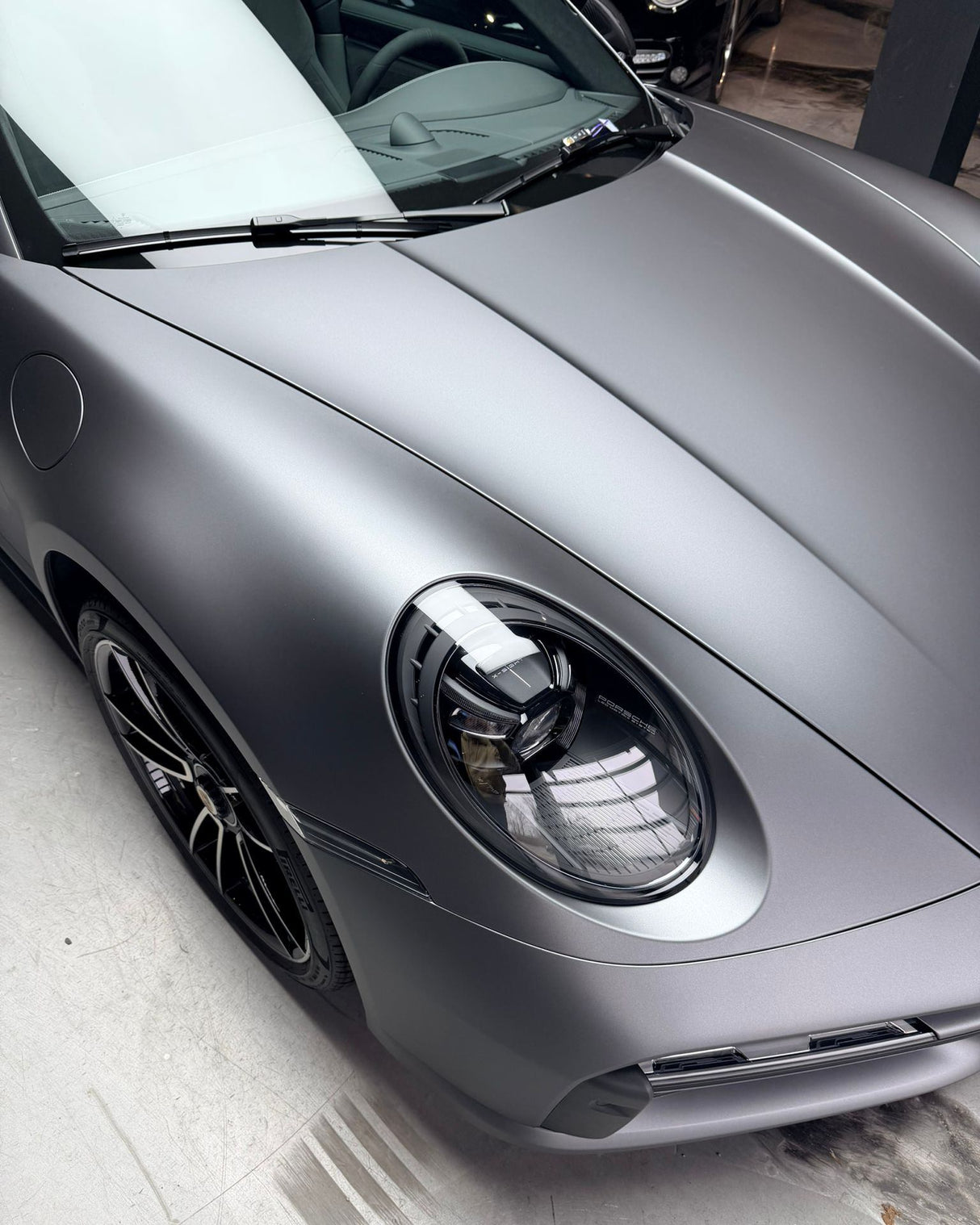 Silk Ash Matte Grey PPF | Satin Paint Protection Film (CPX419M)