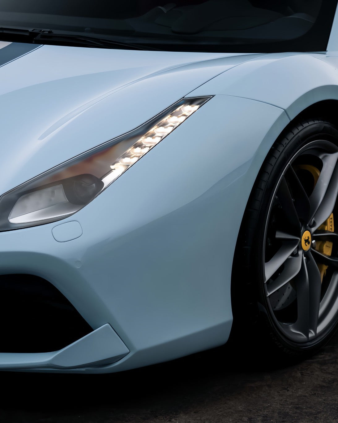 Mint Blue Gloss Color PPF | Car Paint Protection Film (CPX305)