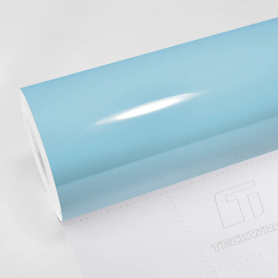 Mint Blue Gloss Color PPF | Car Paint Protection Film (CPX305)