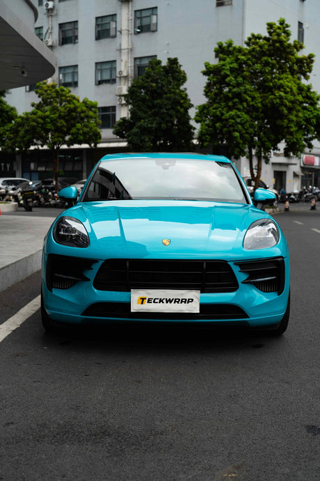 Tempo Teal Gloss Color PPF | Car Paint Protection Film (CPX306)
