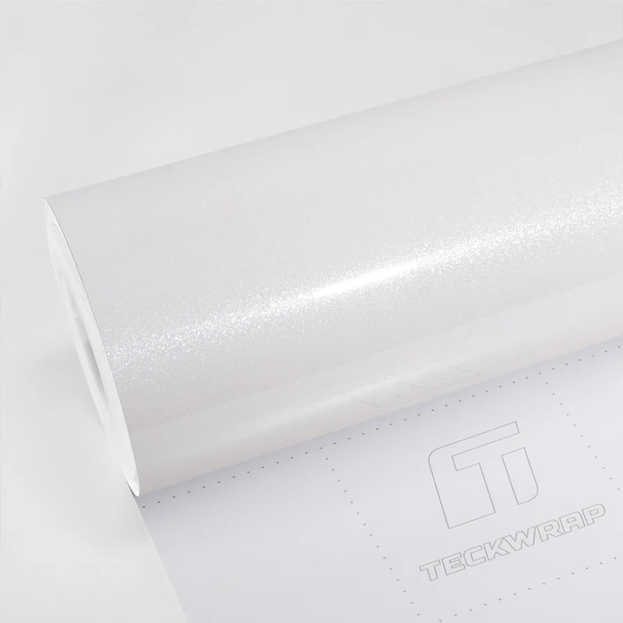 Sparkling White Pearl PPF | Gloss Metallic Paint Protection Film (CPX402)