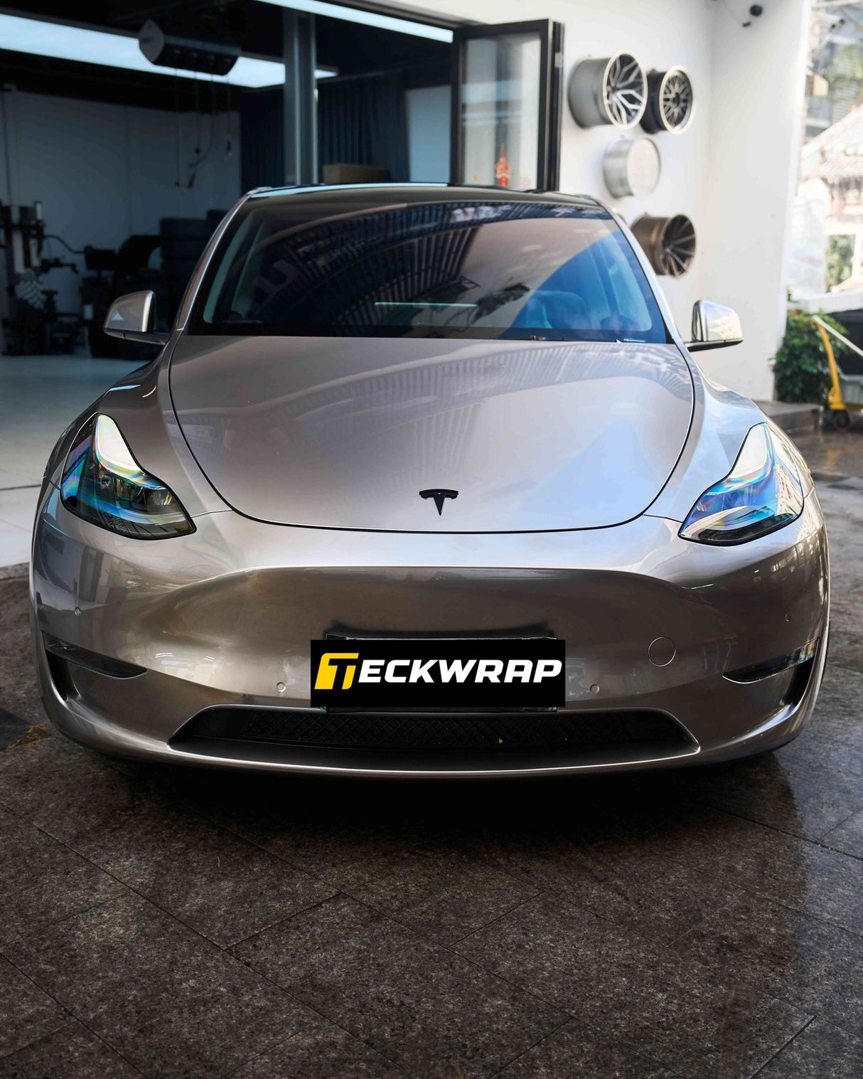 Lustrous Silver Metallic PPF | Deep Gloss Paint Protection Film (CPX407)