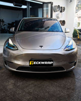 Lustrous Silver Metallic PPF | Deep Gloss Paint Protection Film (CPX407)
