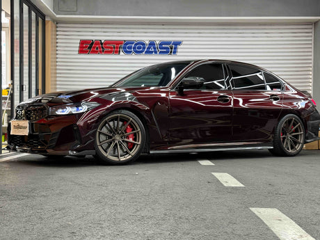 Deep Maroon Metallic PPF | Gloss Wine Red Paint Protection Film (CPX415)