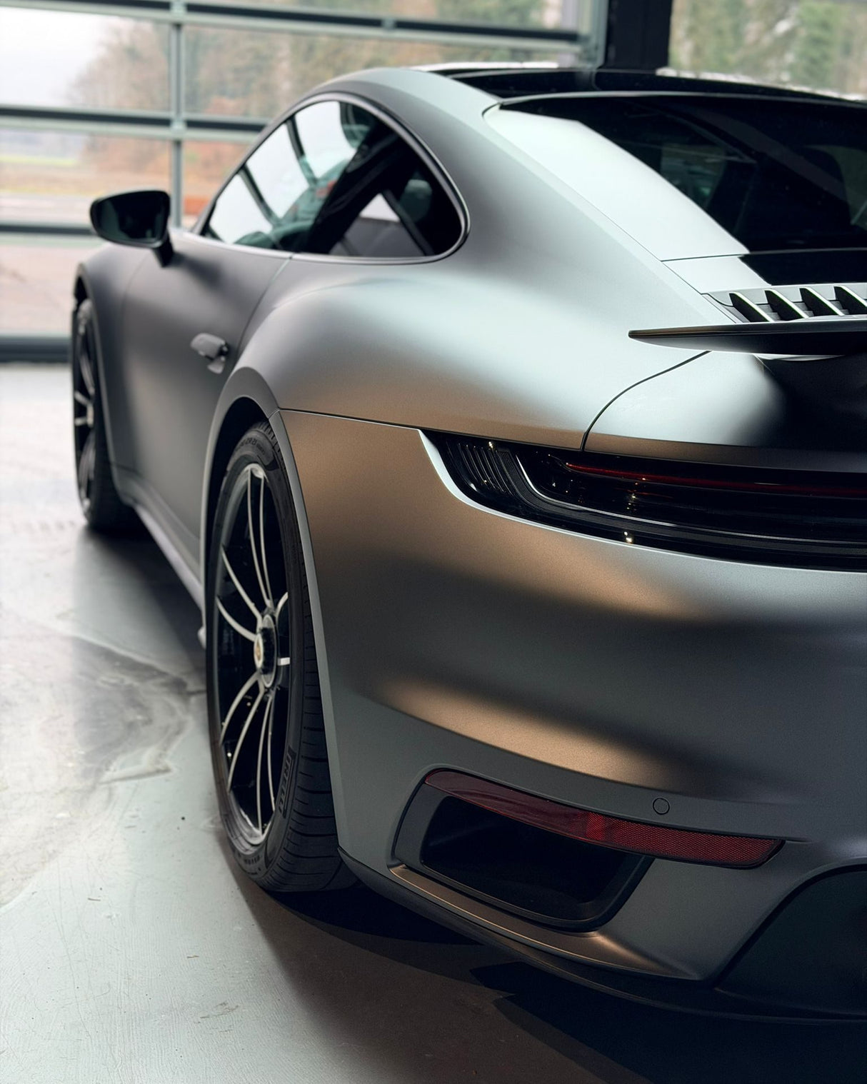 Silk Ash Matte Grey PPF | Satin Paint Protection Film (CPX419M)