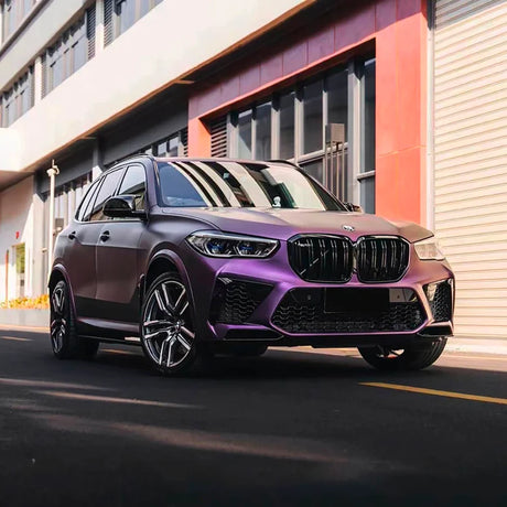 Graphite Rose Matte PPF | Satin Violet-Grey Paint Protection Film (CPX420M)