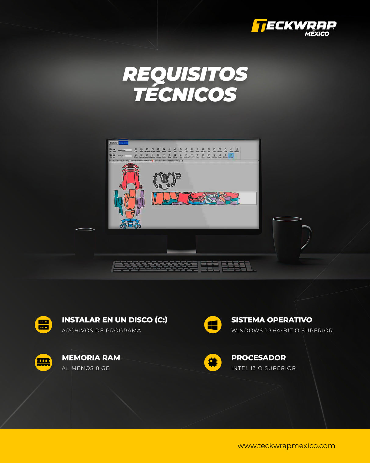 Teckwrap México - PPF Cutting Software